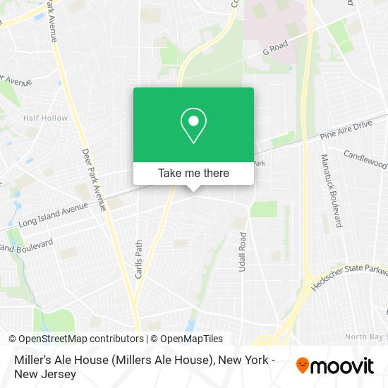Miller's Ale House (Millers Ale House) map