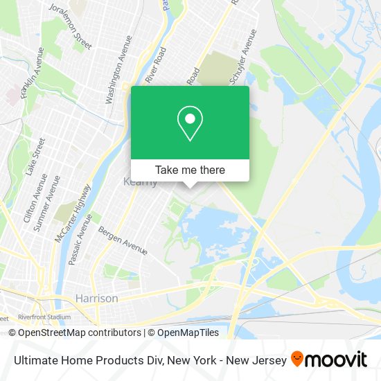 Ultimate Home Products Div map