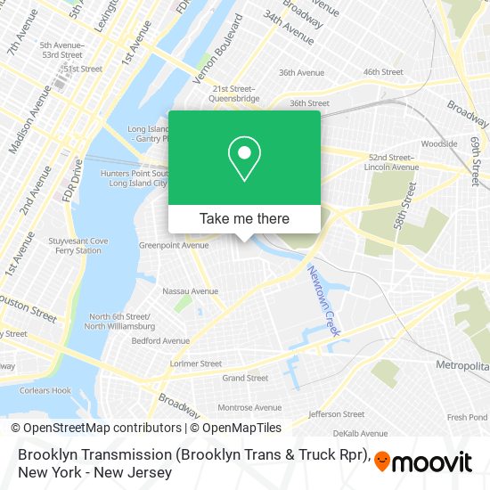 Mapa de Brooklyn Transmission (Brooklyn Trans & Truck Rpr)