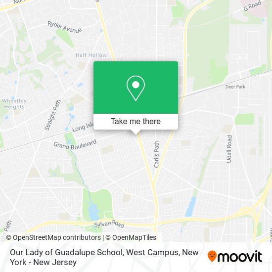 Our Lady of Guadalupe School, West Campus map