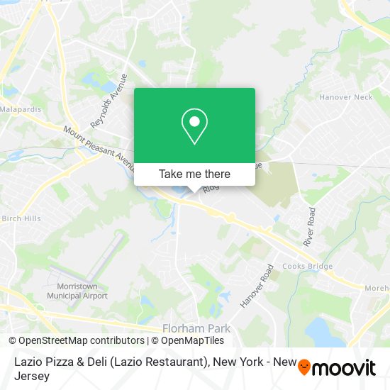 Lazio Pizza & Deli (Lazio Restaurant) map