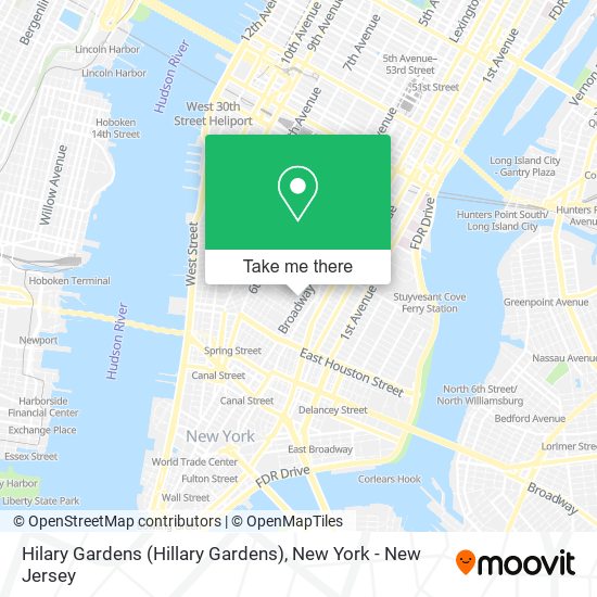 Mapa de Hilary Gardens (Hillary Gardens)