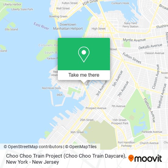 Mapa de Choo Choo Train Project (Choo Choo Train Daycare)