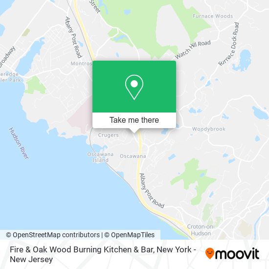 Fire & Oak Wood Burning Kitchen & Bar map
