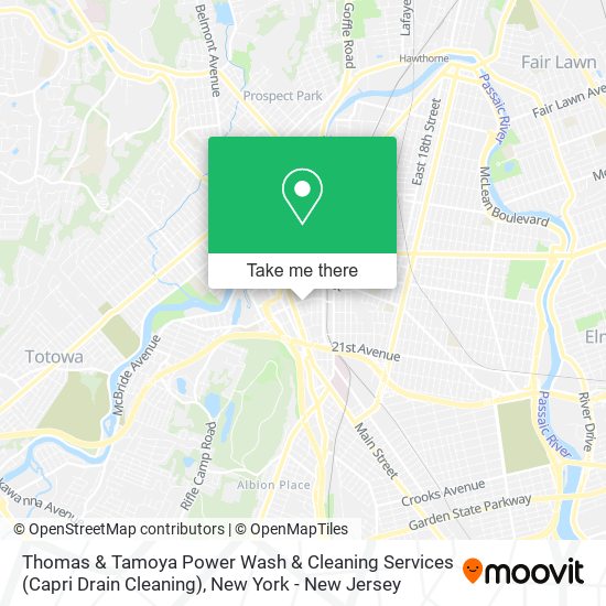 Mapa de Thomas & Tamoya Power Wash & Cleaning Services (Capri Drain Cleaning)