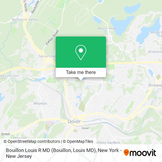 Bouillon Louis R MD (Bouillon, Louis MD) map