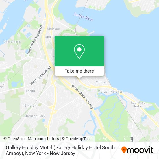 Gallery Holiday Motel (Gallery Holiday Hotel South Amboy) map