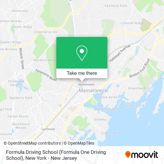 Mapa de Formula Driving School