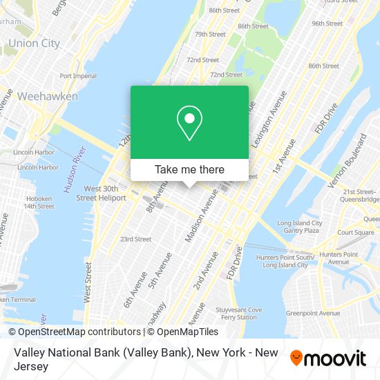 Valley National Bank (Valley Bank) map