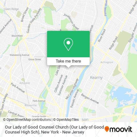 Our Lady of Good Counsel Church (Our Lady of Good Counsel High Sch) map