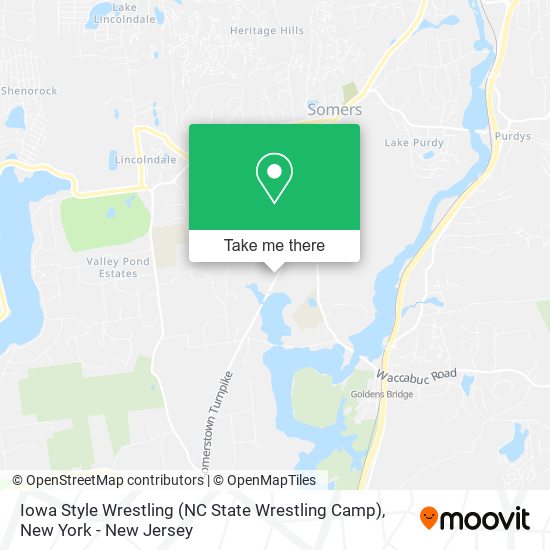 Iowa Style Wrestling (NC State Wrestling Camp) map