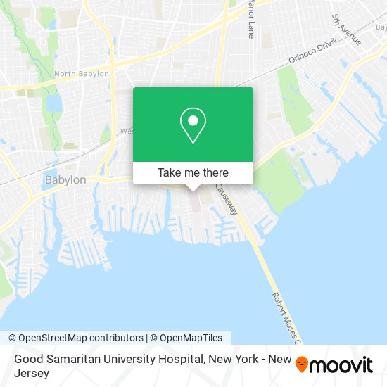 Mapa de Good Samaritan University Hospital