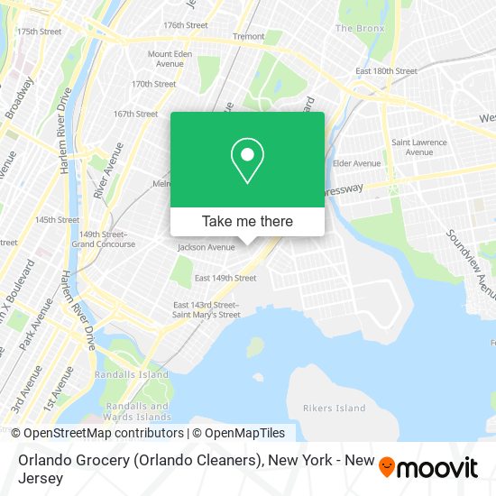 Orlando Grocery (Orlando Cleaners) map