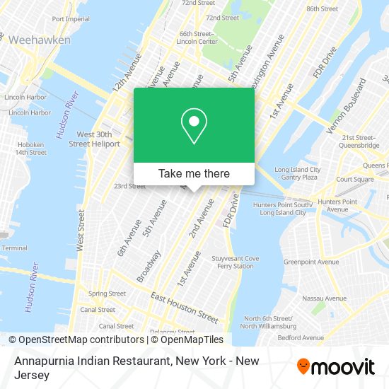 Annapurnia Indian Restaurant map