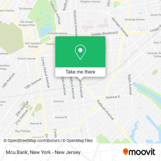 Mcu Bank map