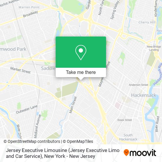 Jersey Executive Limousine (Jersey Executive Limo and Car Service) map