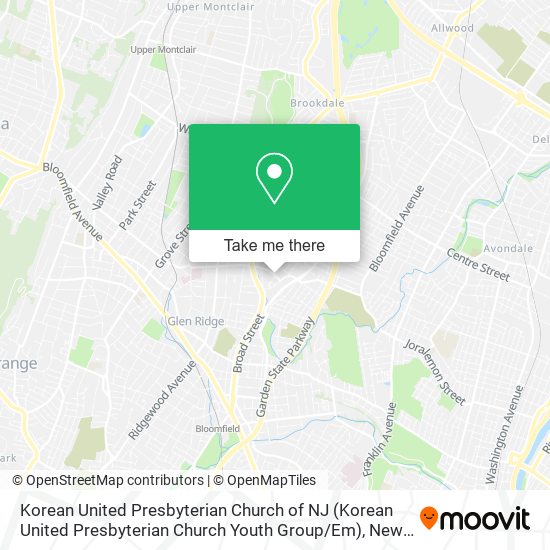 Korean United Presbyterian Church of NJ (Korean United Presbyterian Church Youth Group / Em) map