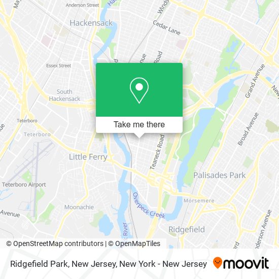 Ridgefield Park, New Jersey map