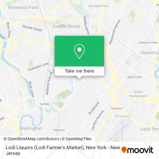 Mapa de Lodi Liquors (Lodi Farmer's Market)