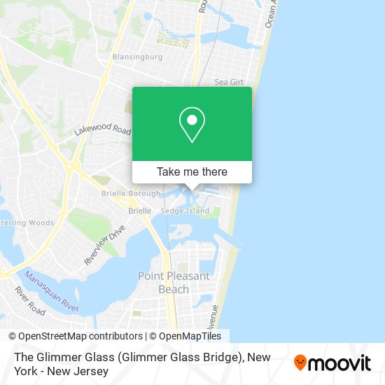 The Glimmer Glass (Glimmer Glass Bridge) map