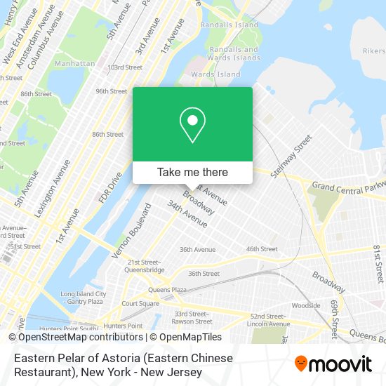 Eastern Pelar of Astoria (Eastern Chinese Restaurant) map