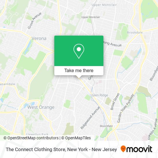 Mapa de The Connect Clothing Store