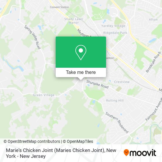 Mapa de Marie's Chicken Joint (Maries Chicken Joint)
