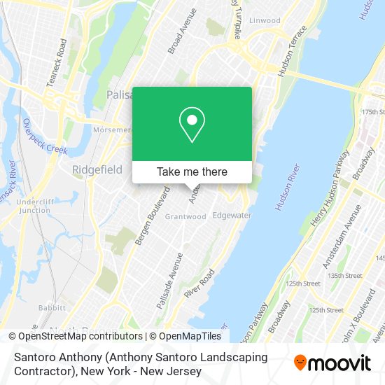 Santoro Anthony (Anthony Santoro Landscaping Contractor) map