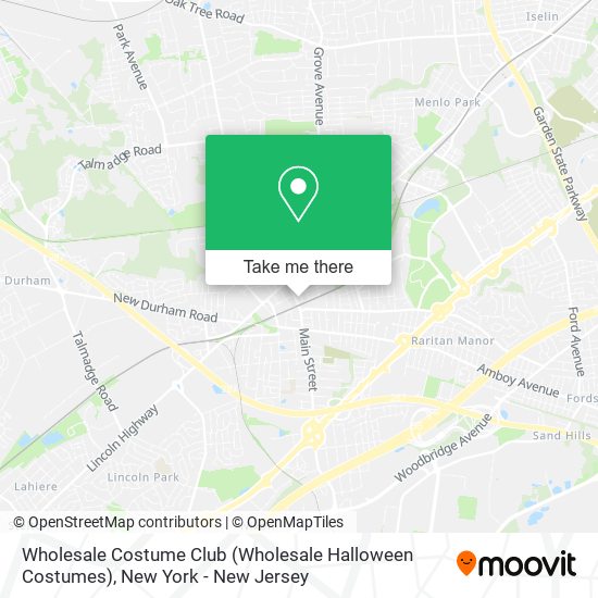 Mapa de Wholesale Costume Club (Wholesale Halloween Costumes)