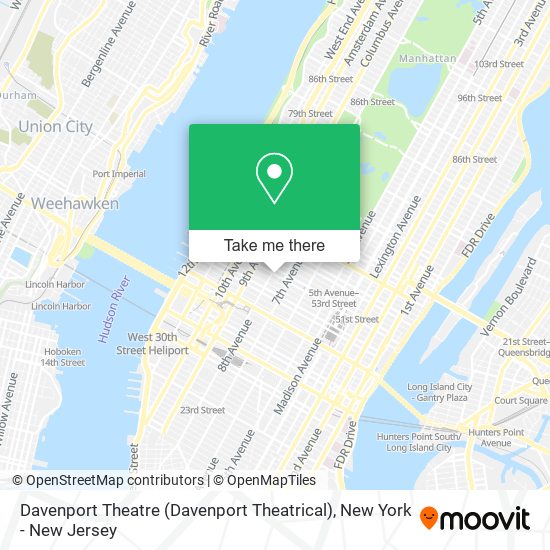 Davenport Theatre (Davenport Theatrical) map