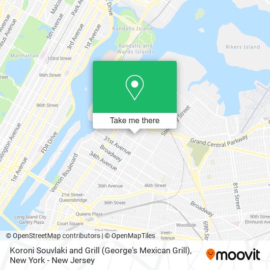 Koroni Souvlaki and Grill (George's Mexican Grill) map