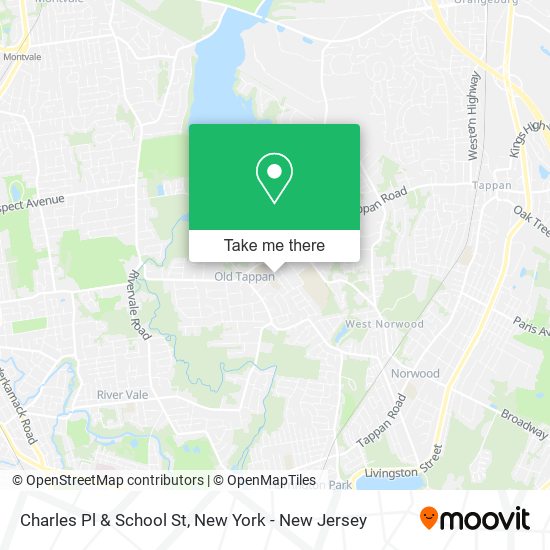 Mapa de Charles Pl & School St