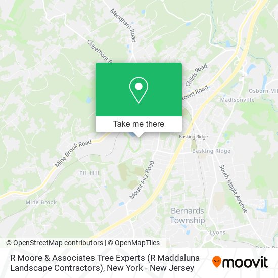 Mapa de R Moore & Associates Tree Experts (R Maddaluna Landscape Contractors)