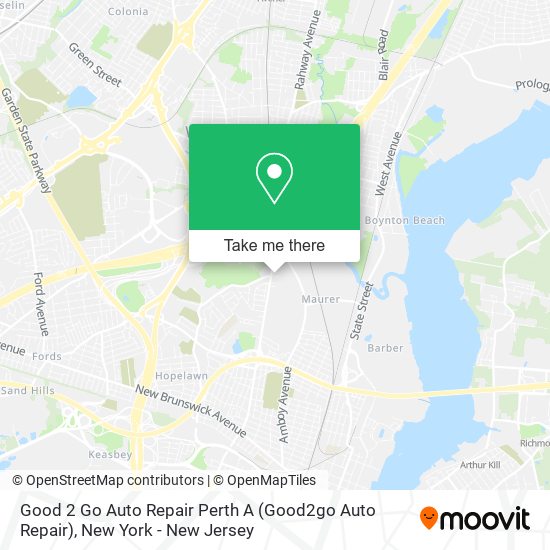 Mapa de Good 2 Go Auto Repair Perth A (Good2go Auto Repair)