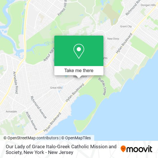 Mapa de Our Lady of Grace Italo-Greek Catholic Mission and Society