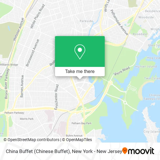 China Buffet (Chinese Buffet) map