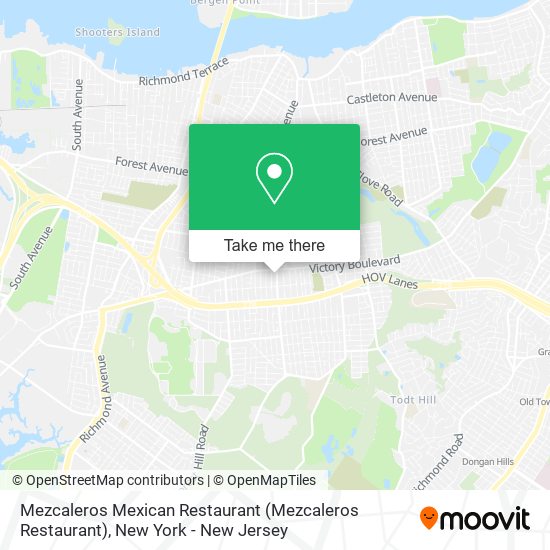 Mapa de Mezcaleros Mexican Restaurant (Mezcaleros Restaurant)
