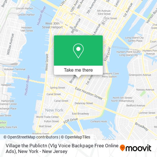 Village the Publictn (Vlg Voice Backpage Free Online Ads) map