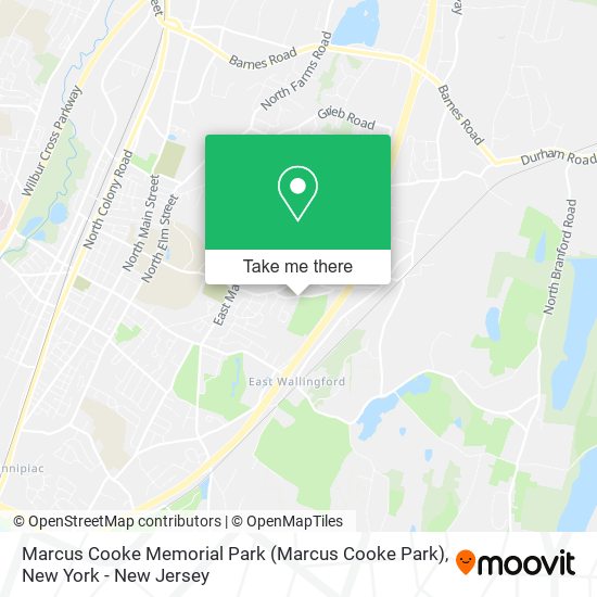 Marcus Cooke Memorial Park map