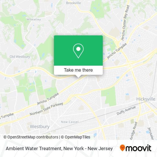 Ambient Water Treatment map