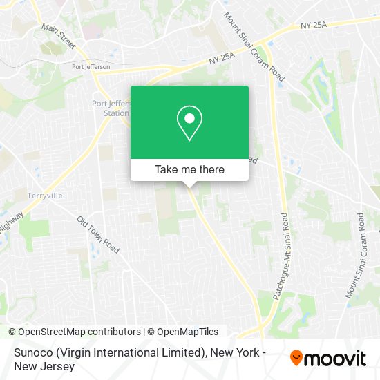 Sunoco (Virgin International Limited) map