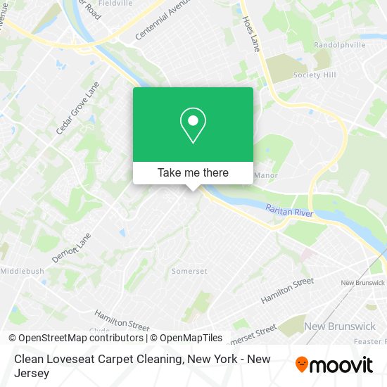 Mapa de Clean Loveseat Carpet Cleaning