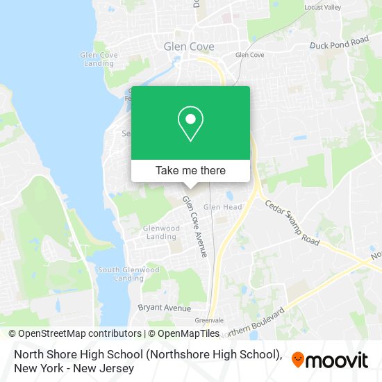 North Shore High School (Northshore High School) map