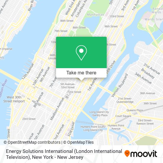 Mapa de Energy Solutions International (London International Television)