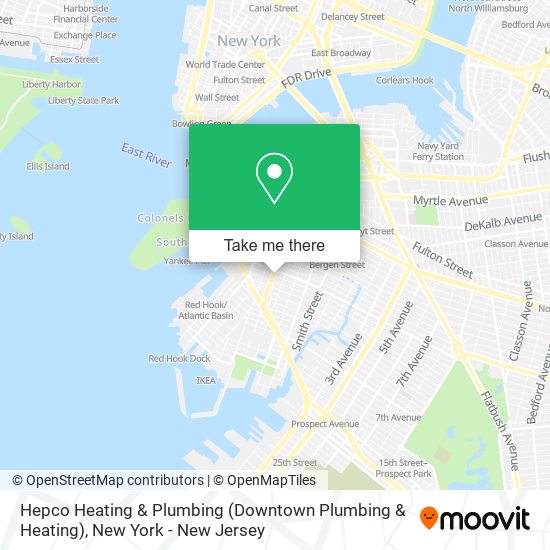 Mapa de Hepco Heating & Plumbing (Downtown Plumbing & Heating)