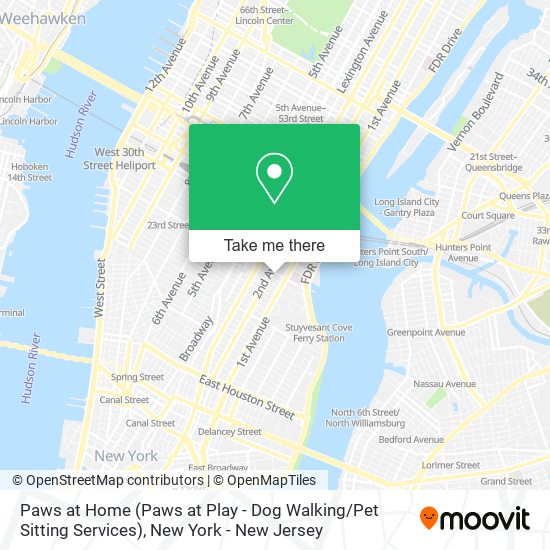 Paws at Home (Paws at Play - Dog Walking / Pet Sitting Services) map