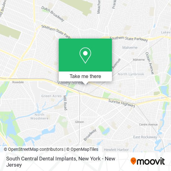 South Central Dental Implants map