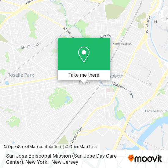 Mapa de San Jose Episcopal Mission (San Jose Day Care Center)