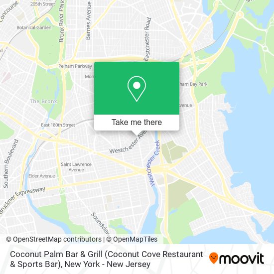 Coconut Palm Bar & Grill (Coconut Cove Restaurant & Sports Bar) map
