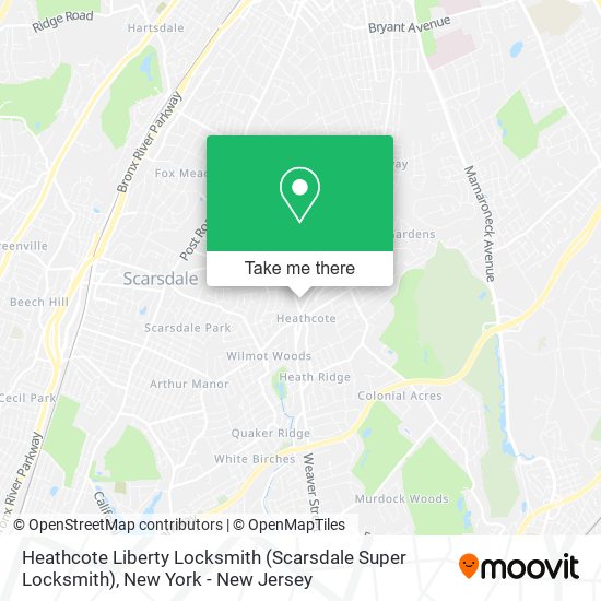 Mapa de Heathcote Liberty Locksmith (Scarsdale Super Locksmith)